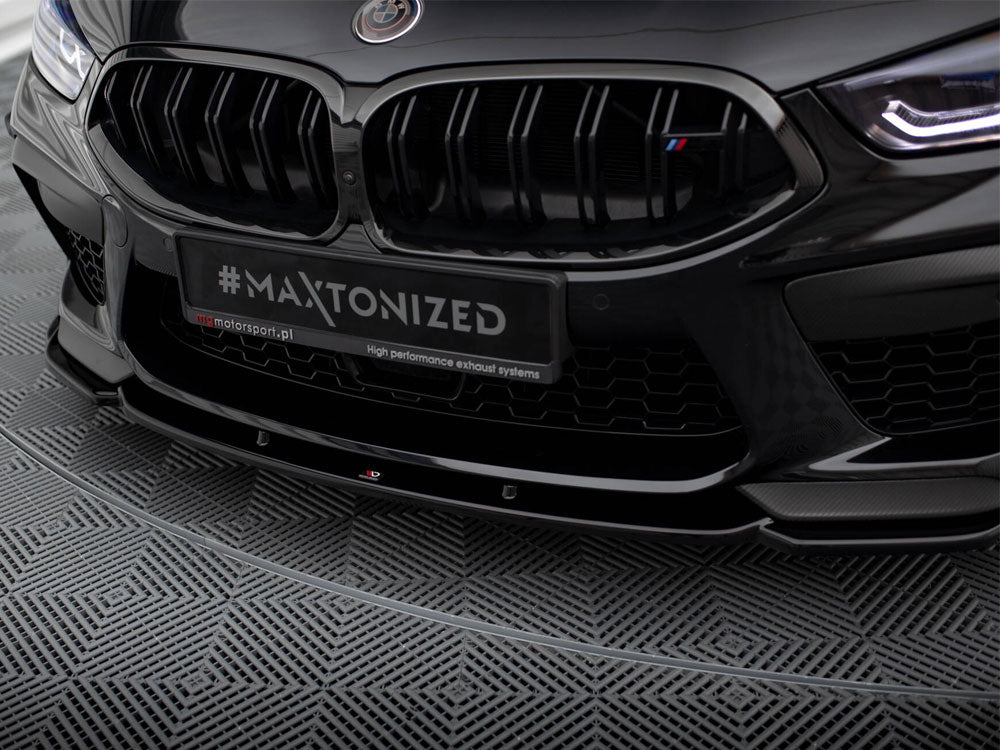 Front Splitter V.1 + Flaps compatible with BMW M8 Gran Coupe F93 / Coupe F92