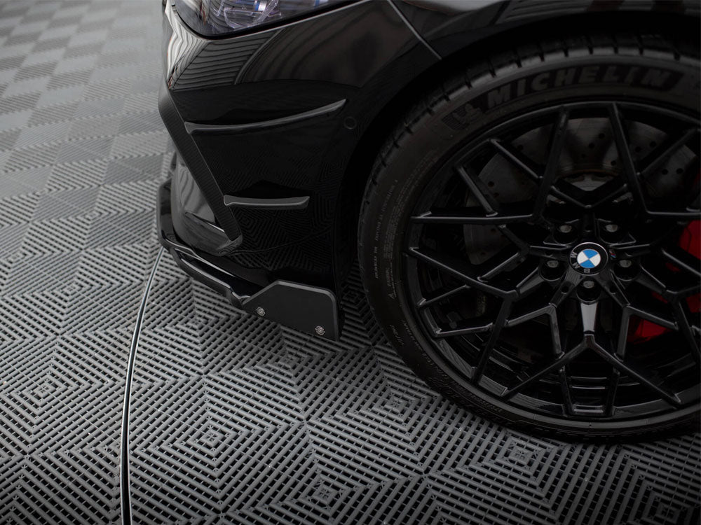 Front Splitter V.1 + Flaps compatible with BMW M8 Gran Coupe F93 / Coupe F92