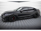 Side Skirts Diffusers V.2 compatible with BMW M8 Gran Coupe F93 / 8 Gran Coupe M-Pack G16