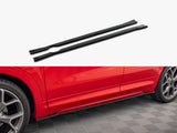 Side Skirts Diffusers compatible with Fiat 500X Sport Mk1 Facelift