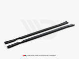 Side Skirts Diffusers compatible with Fiat 500X Sport Mk1 Facelift
