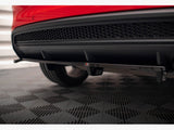 Central Rear Splitter (Vertical Bars) compatible with Fiat 500X Sport Mk1 Facelift