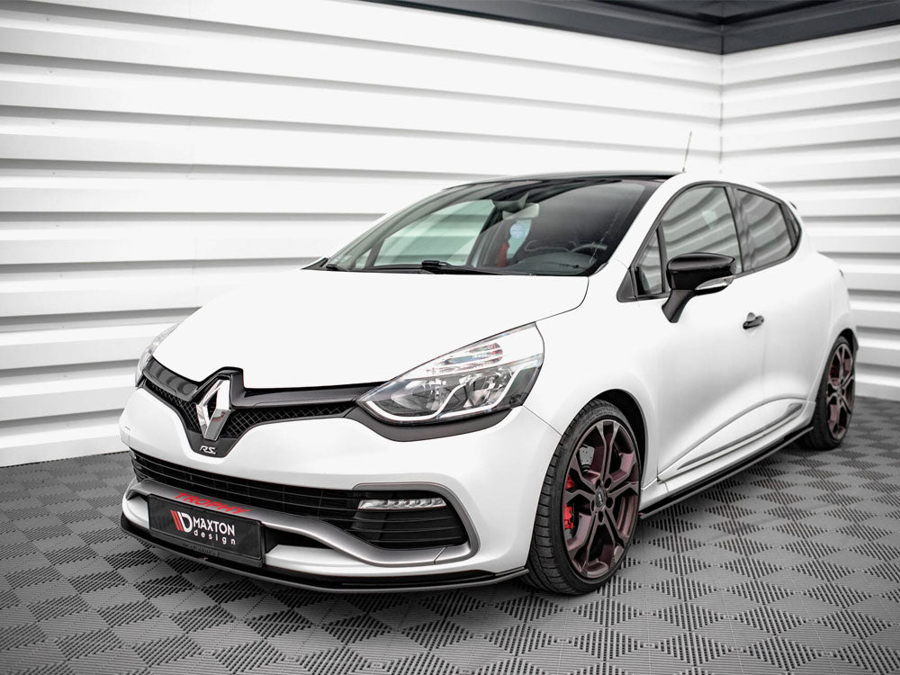 Street PRO Front Splitter Front Splitter compatible with Renault Clio RS Mk4