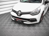 Street PRO Front Splitter Front Splitter compatible with Renault Clio RS Mk4