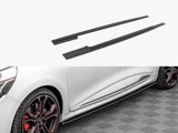 Street PRO Side Skirts Diffusers compatible with Renault Clio RS Mk4