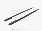 Street PRO Side Skirts Diffusers compatible with Renault Clio RS Mk4