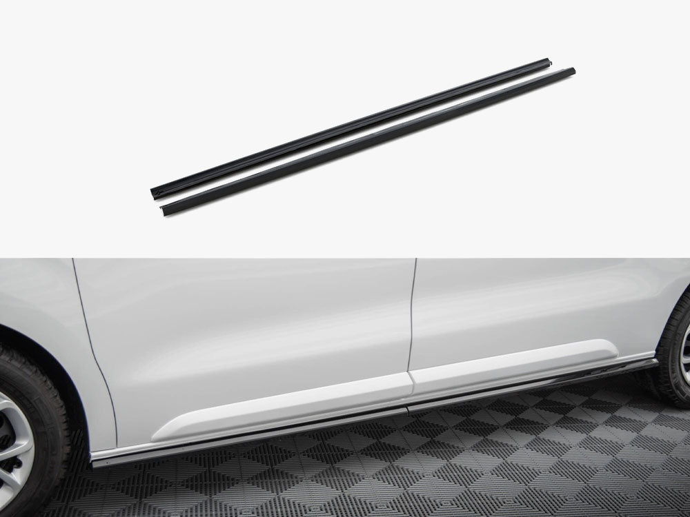 Side Skirts Diffusers compatible with Citroen Jumpy L2 / L3 Mk3