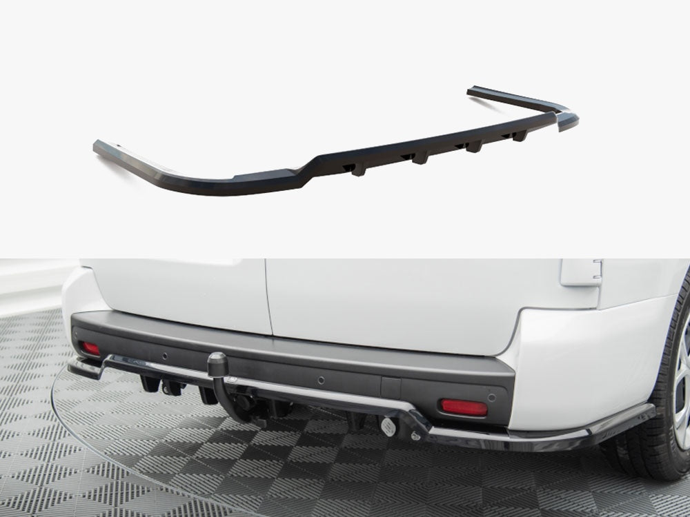Central Rear Splitter (Vertical Bars) compatible with Citroen Jumpy L3 Mk3