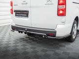 Central Rear Splitter (Vertical Bars) compatible with Citroen Jumpy L3 Mk3