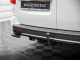 Central Rear Splitter (Vertical Bars) compatible with Citroen Jumpy L3 Mk3