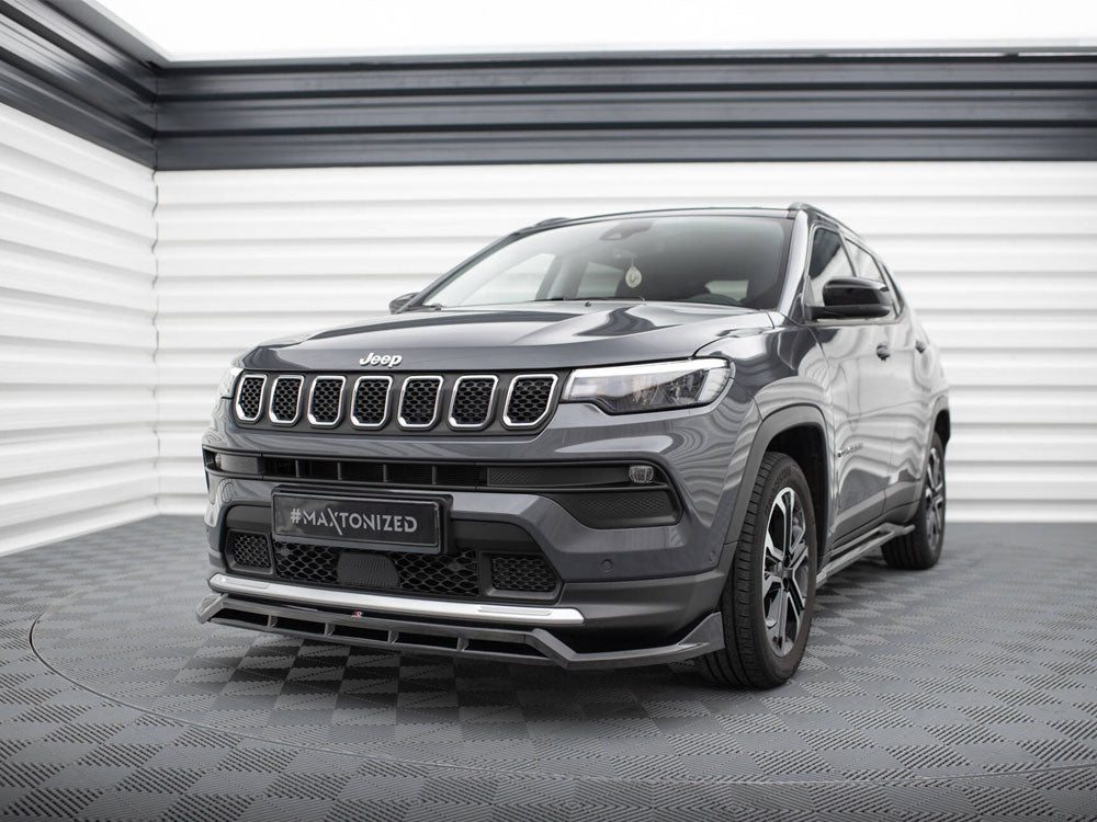Front Splitter compatible with Jeep Compass Limited Mk2 Facelift