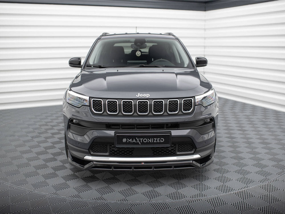 Front Splitter compatible with Jeep Compass Limited Mk2 Facelift