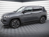 Side Skirts Diffusers compatible with Jeep Compass Limited Mk2 Facelift