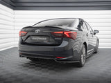 Rear Splitter (Vertical Bars) compatible with Toyota Avensis Sedan Mk3 Facelift