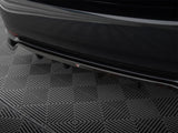Rear Splitter (Vertical Bars) compatible with Toyota Avensis Sedan Mk3 Facelift