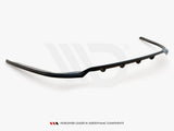 Rear Splitter (Vertical Bars) compatible with Toyota Avensis Sedan Mk3 Facelift