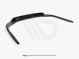 Rear Splitter (Vertical Bars) compatible with Toyota Avensis Sedan Mk3 Facelift