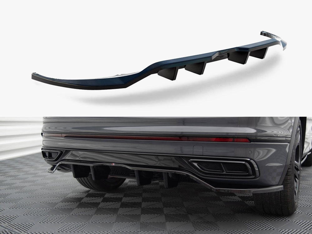 Rear Splitter (Vertical Bars) compatible with Volkswagen Tiguan R-Line Mk2 Facelift