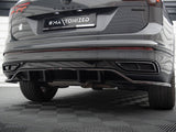 Rear Splitter (Vertical Bars) compatible with Volkswagen Tiguan R-Line Mk2 Facelift