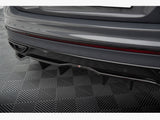 Rear Splitter (Vertical Bars) compatible with Volkswagen Tiguan R-Line Mk2 Facelift