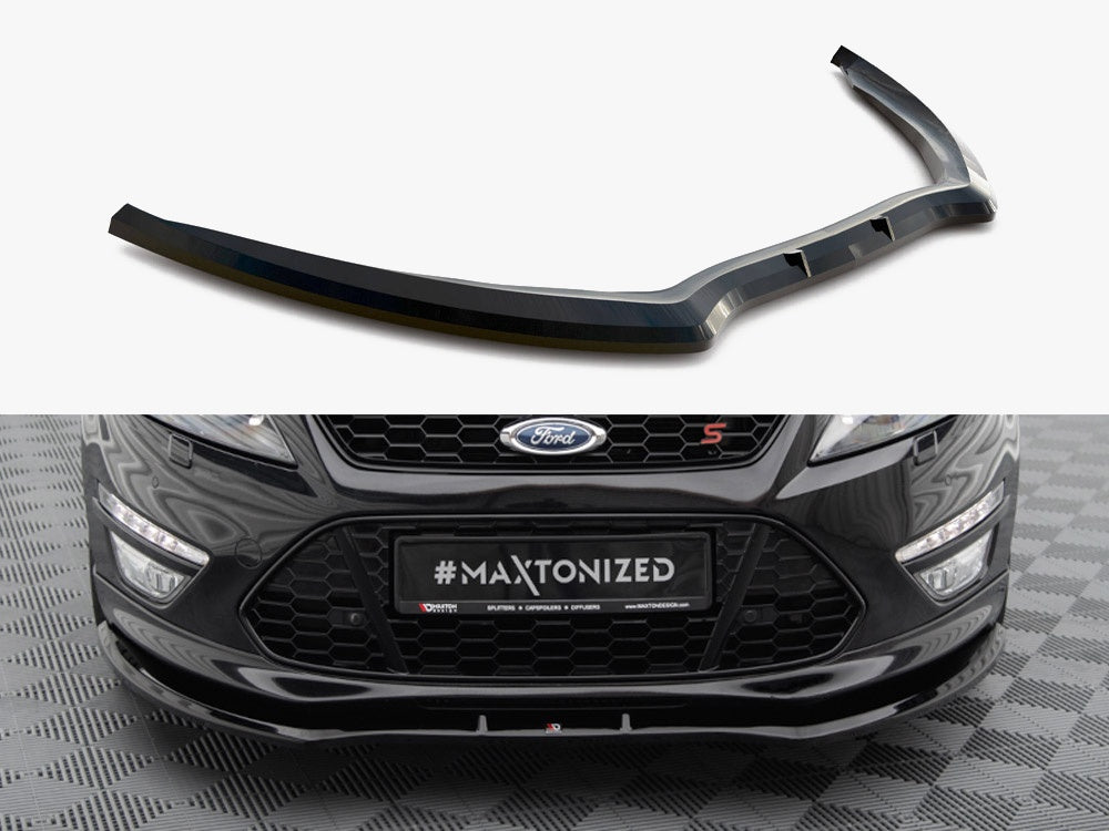 Front Splitter V.1 compatible with Ford Mondeo ST-Line Estate Mk4 Facelift