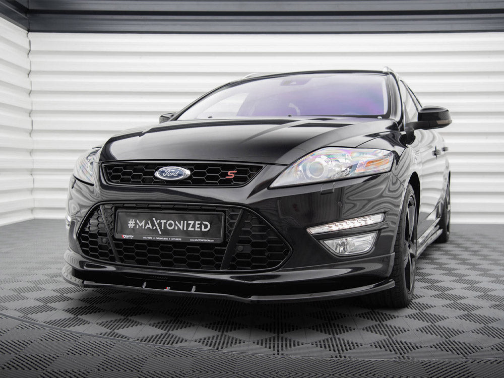Front Splitter V.1 compatible with Ford Mondeo ST-Line Estate Mk4 Facelift