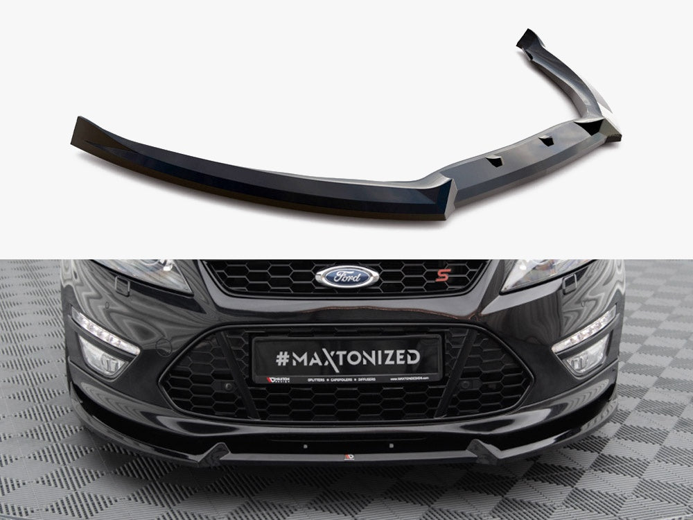 Front Splitter V.2 compatible with Ford Mondeo ST-Line Estate Mk4 Facelift