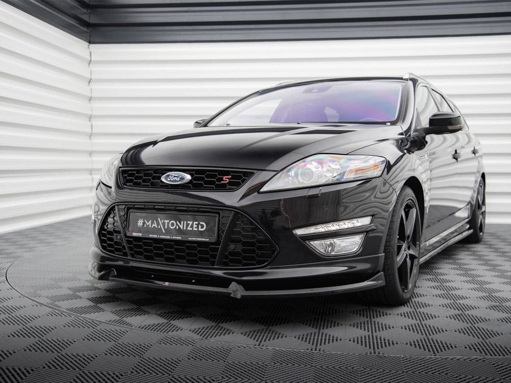Front Splitter V.2 compatible with Ford Mondeo ST-Line Estate Mk4 Facelift