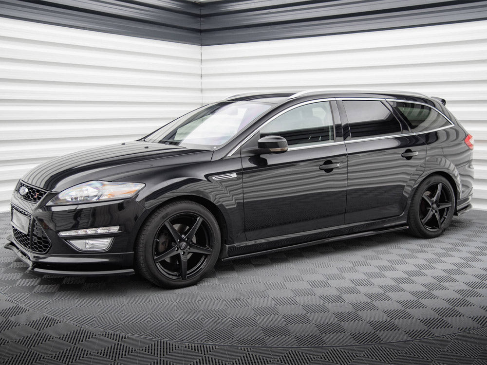 Side Skirts Diffusers compatible with Ford Mondeo ST-Line Estate Mk4 Facelift