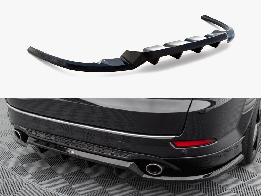 Rear Splitter (Vertical Bars) compatible with Ford Mondeo Estate ST-Line Mk4 Facelift