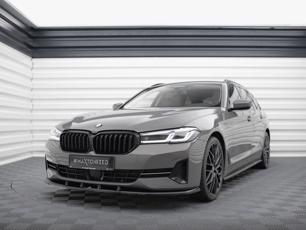 Front Splitter V.1 compatible with BMW 5 G30 / G31 Facelift