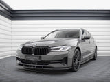 Front Splitter V.1 compatible with BMW 5 G30 / G31 Facelift