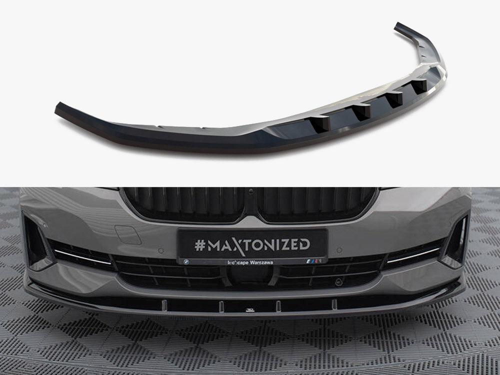 Front Splitter V.1 compatible with BMW 5 G30 / G31 Facelift