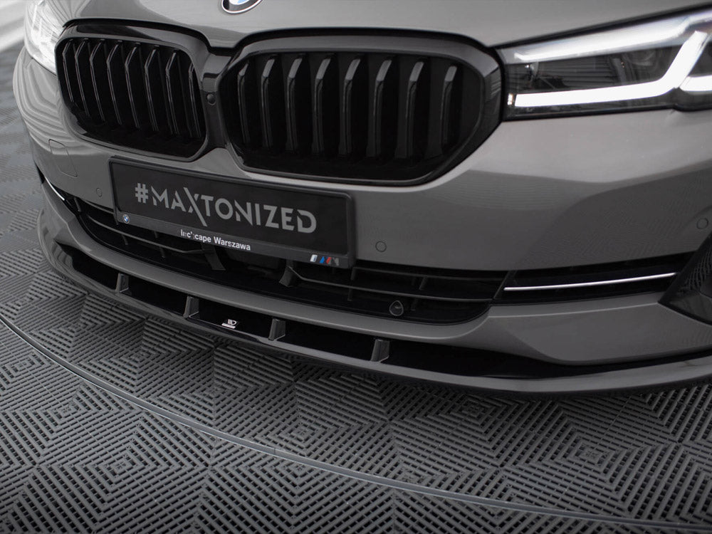 Front Splitter V.1 compatible with BMW 5 G30 / G31 Facelift