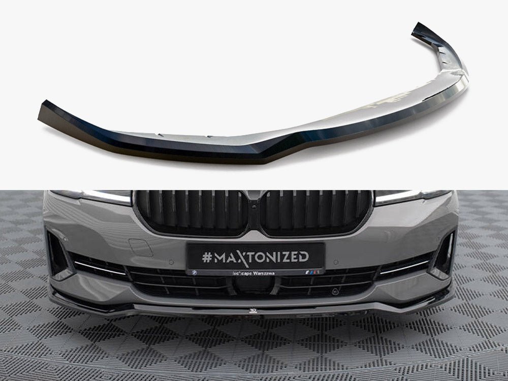 Front Splitter V.2 compatible with BMW 5 G30 / G31 Facelift