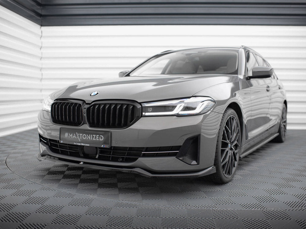 Front Splitter V.2 compatible with BMW 5 G30 / G31 Facelift