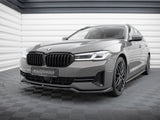 Front Splitter V.2 compatible with BMW 5 G30 / G31 Facelift
