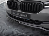 Front Splitter V.2 compatible with BMW 5 G30 / G31 Facelift