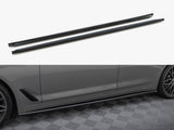 Side Skirts Diffusers compatible with BMW 5 G30 / G31 Facelift