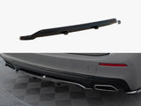 Central Rear Splitter (Vertical Bars) compatible with BMW 5 G30 / G31 Facelift