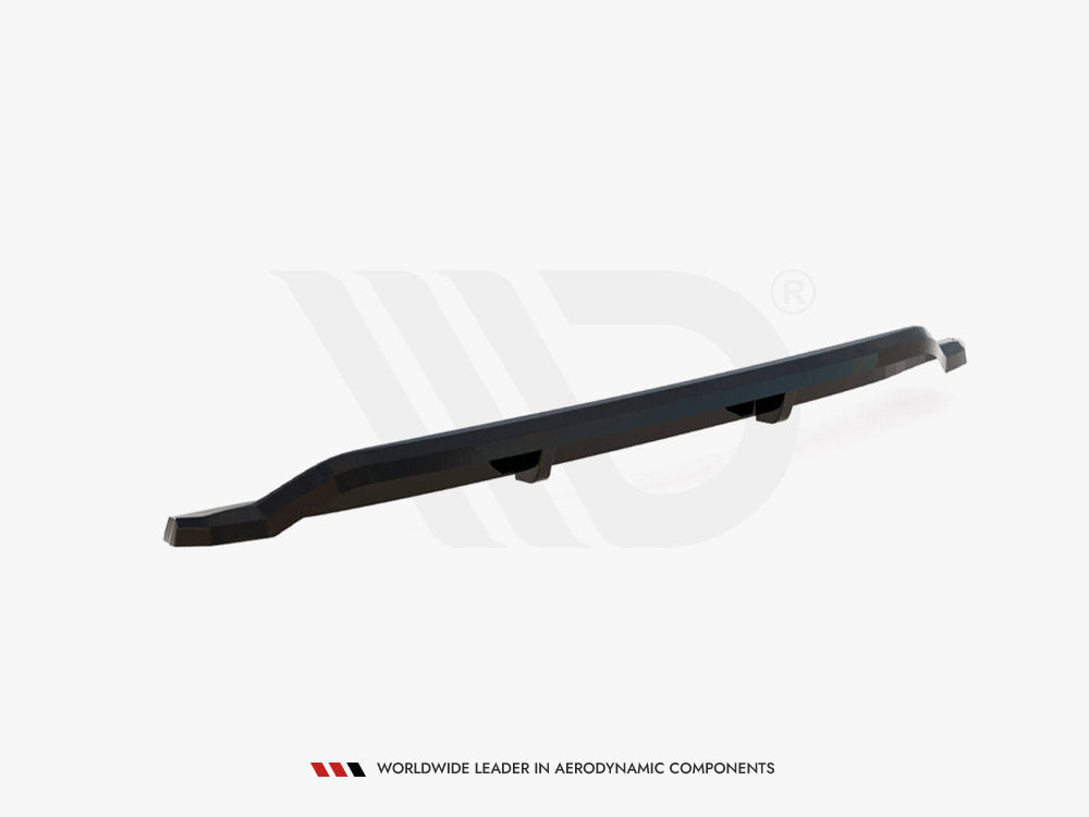 Central Rear Splitter (Vertical Bars) compatible with BMW 5 G30 / G31 Facelift