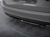 Central Rear Splitter (Vertical Bars) compatible with BMW 5 G30 / G31 Facelift