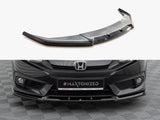 Front Splitter V.1 compatible with Honda Civic Mk10