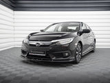 Front Splitter V.1 compatible with Honda Civic Mk10