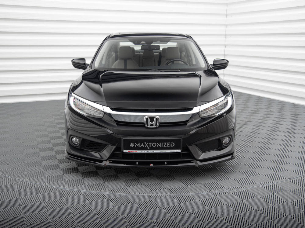 Front Splitter V.1 compatible with Honda Civic Mk10