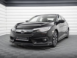 Front Splitter V.2 compatible with Honda Civic Mk10