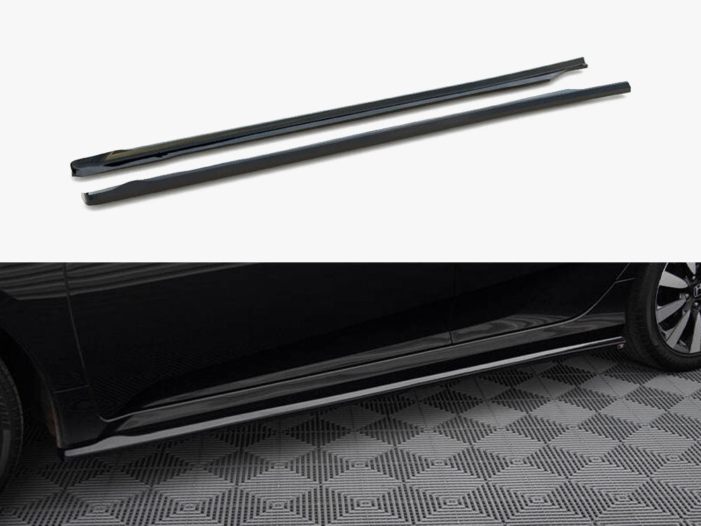 Side Skirts Diffusers compatible with Honda Civic Mk10