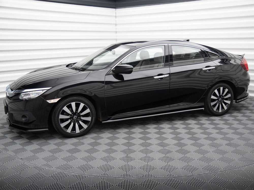Side Skirts Diffusers compatible with Honda Civic Mk10