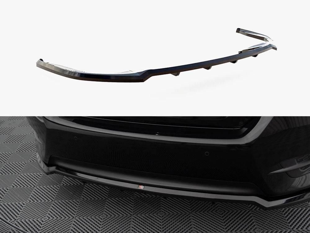Central Rear Splitter (Vertical Bars) compatible with Honda Civic Mk10