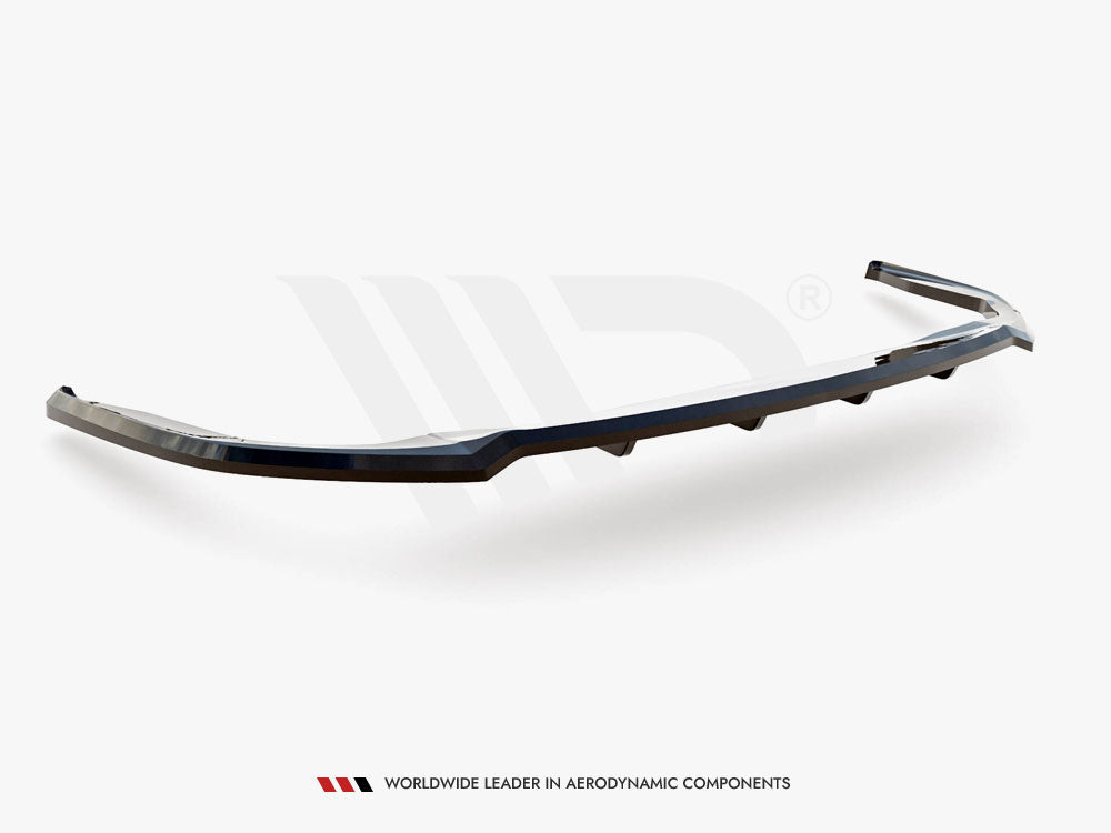 Central Rear Splitter (Vertical Bars) compatible with Honda Civic Mk10